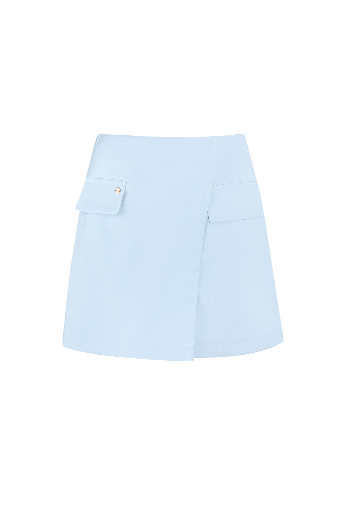 Plain pastel skirt - blue