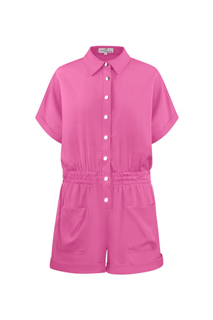 Farbenfroher Playsuit - fuchsia h5 