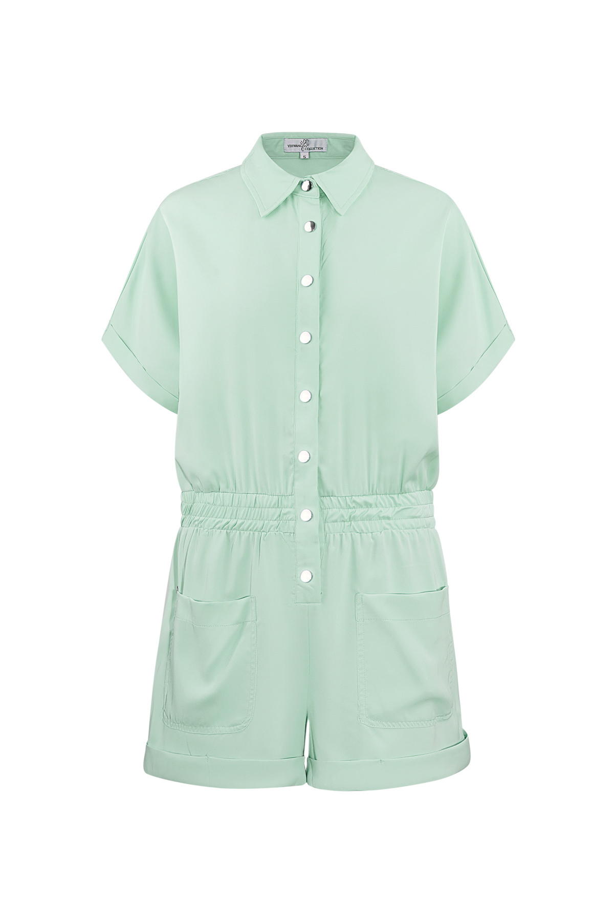 Colorful playsuit - green 2