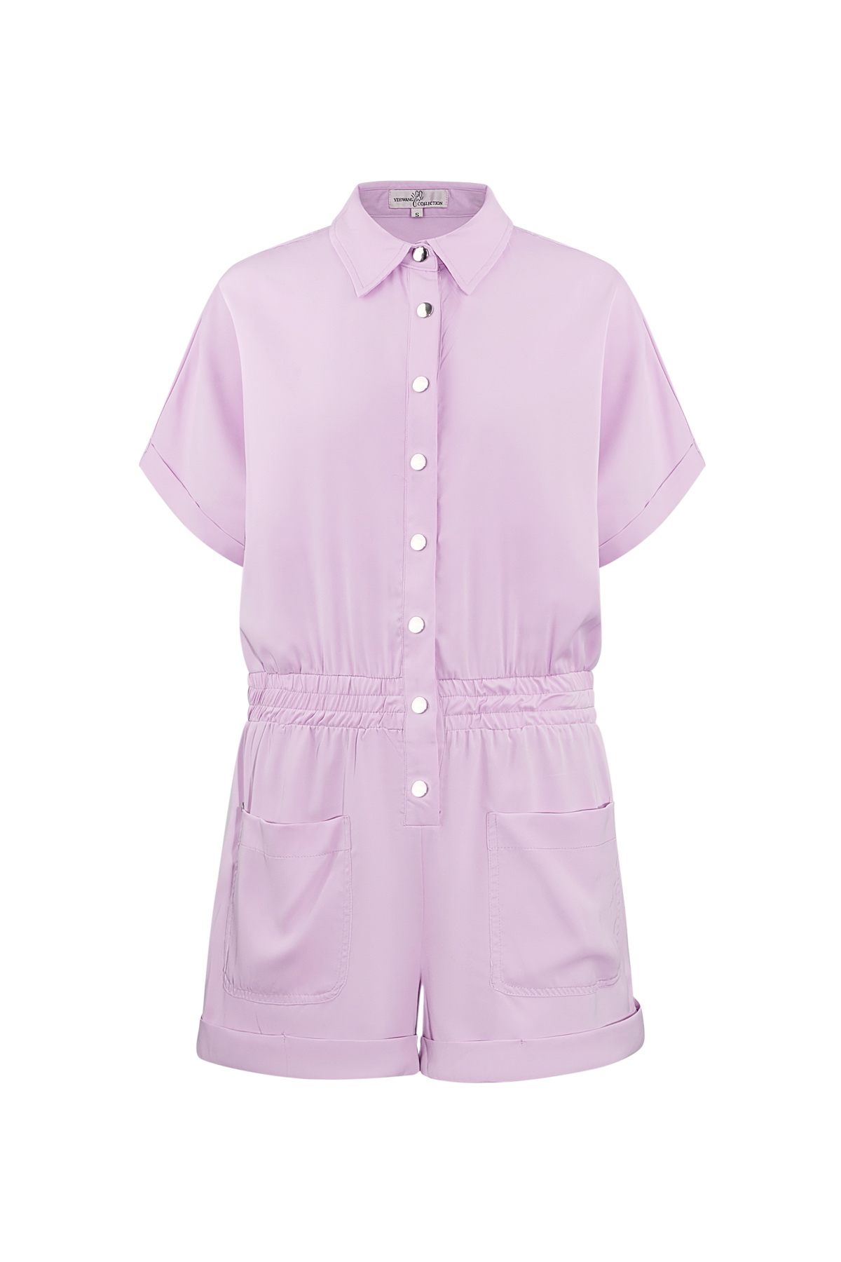 Colorful playsuit - lilac 2