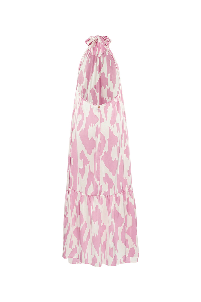Halter dress with print - pink Picture7