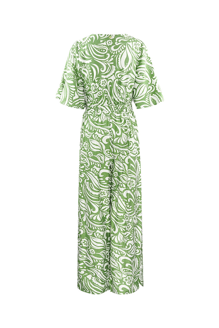 Jumpsuit with print - green Picture7