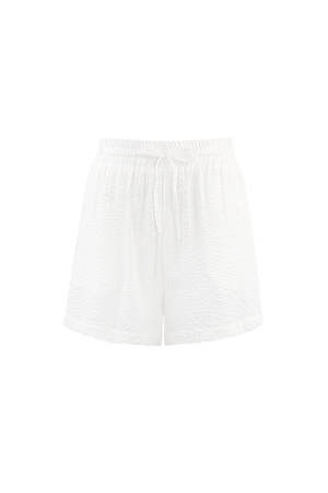 Shorts de rayas - blanco h5 