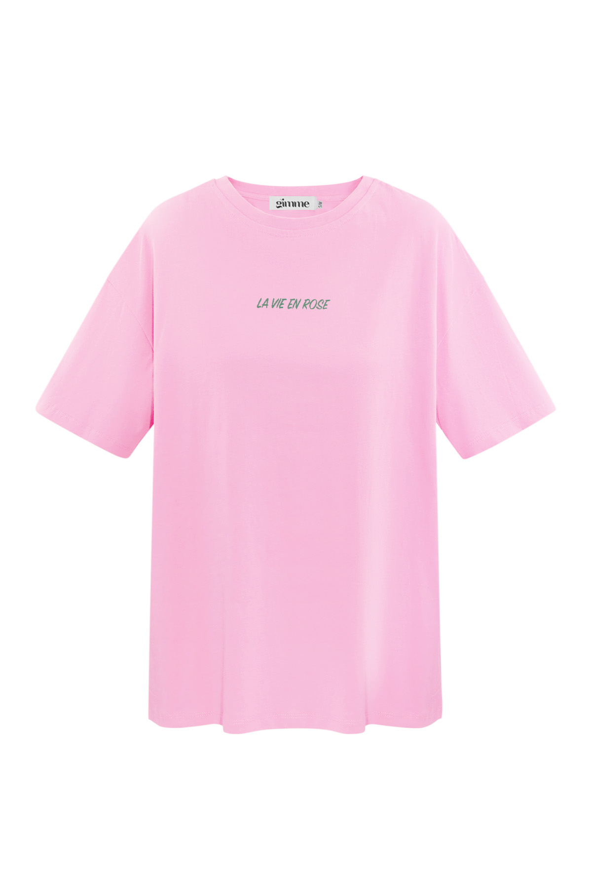 Camiseta la vie en rose - rosa 2