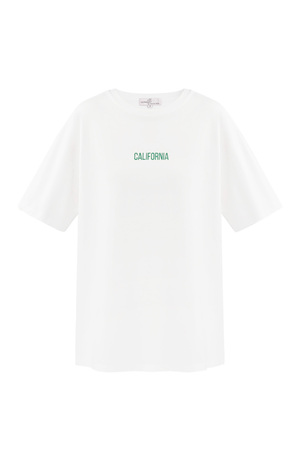 California T-shirt - white h5 