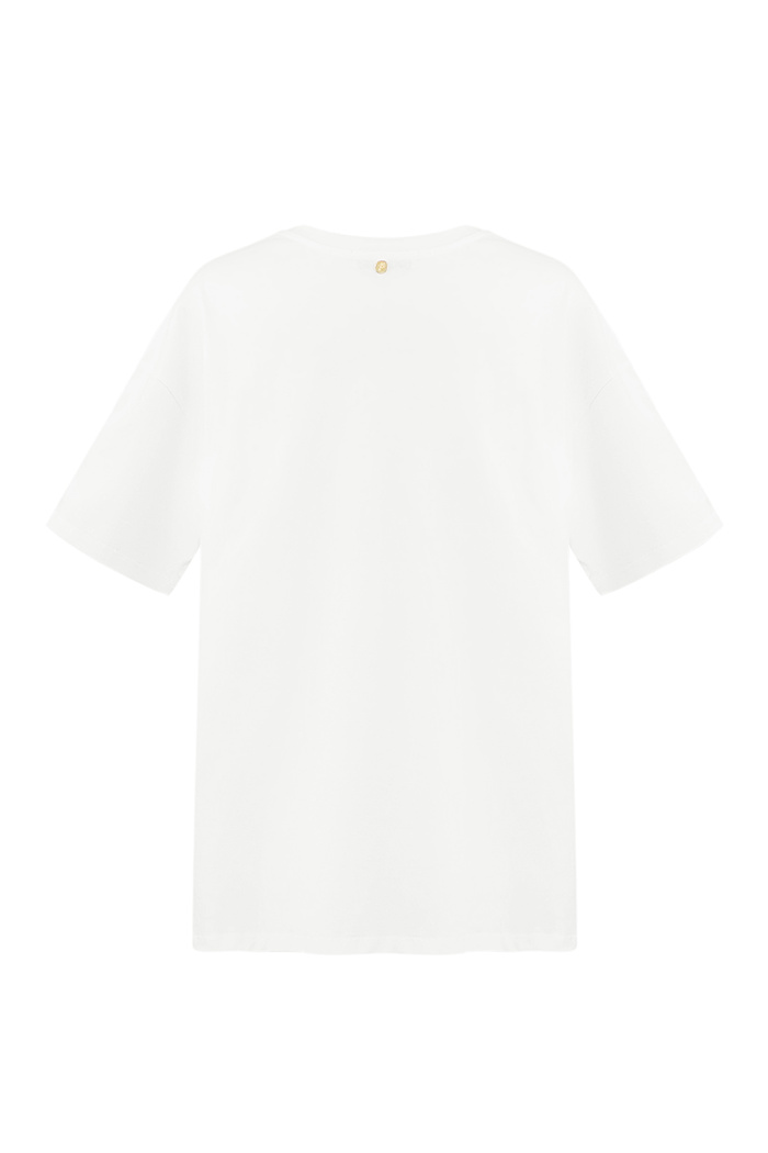 Camiseta mon amour - blanca Imagen8