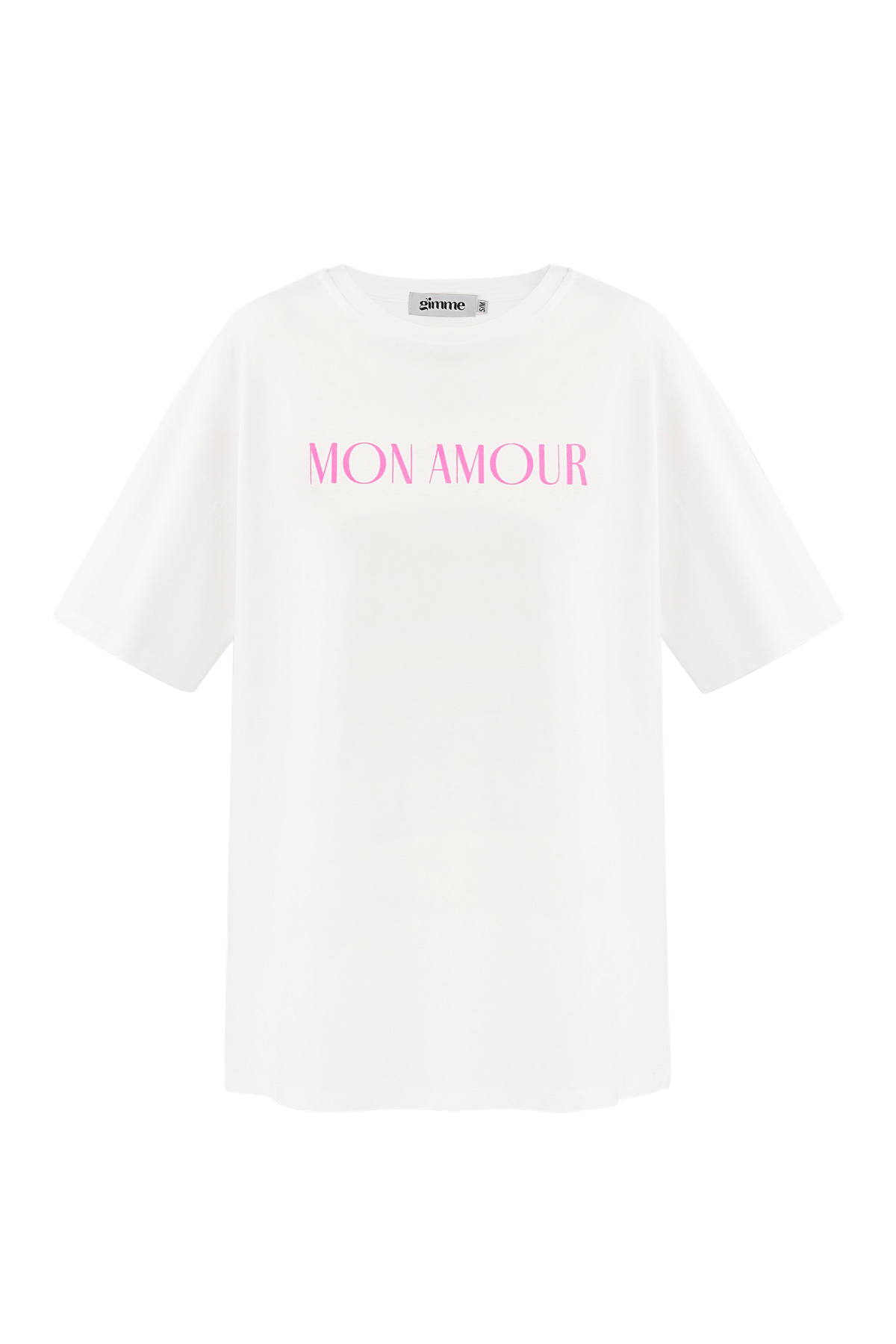 T-shirt mon amour - white h5 