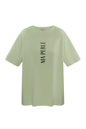 T-shirt ma perle - groen h5 