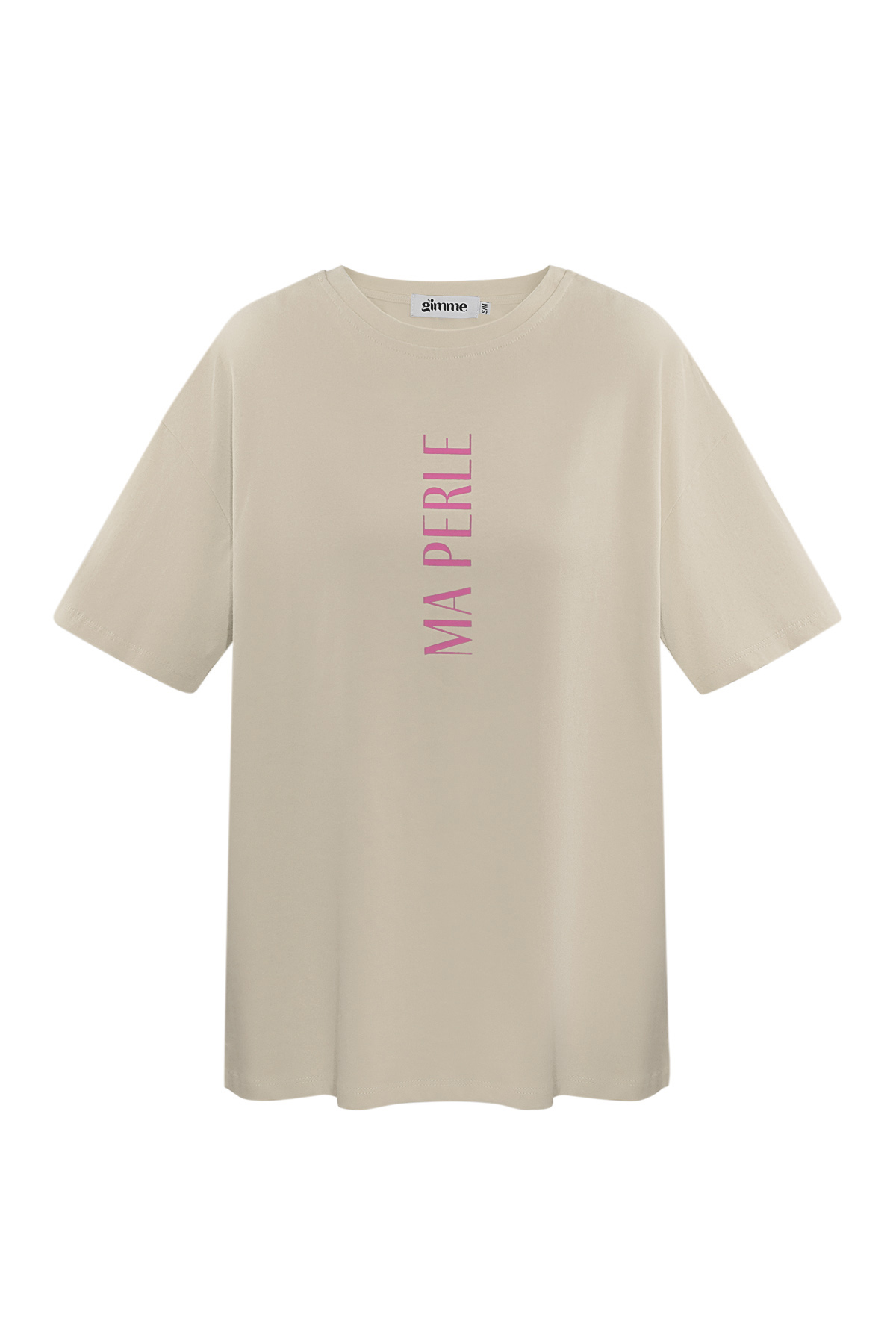 Camiseta ma perle - beige 2