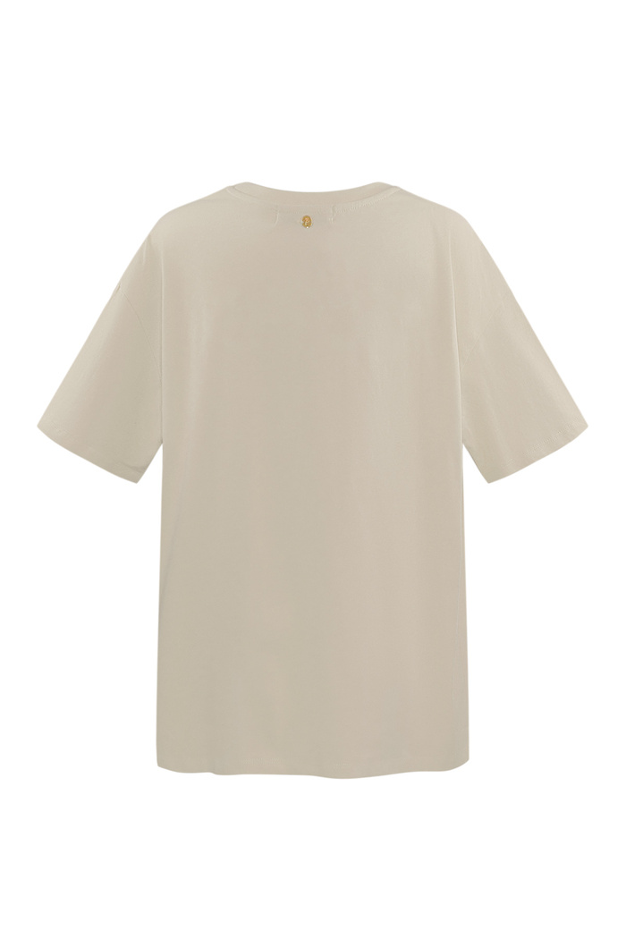T-shirt ma perle - beige Picture7