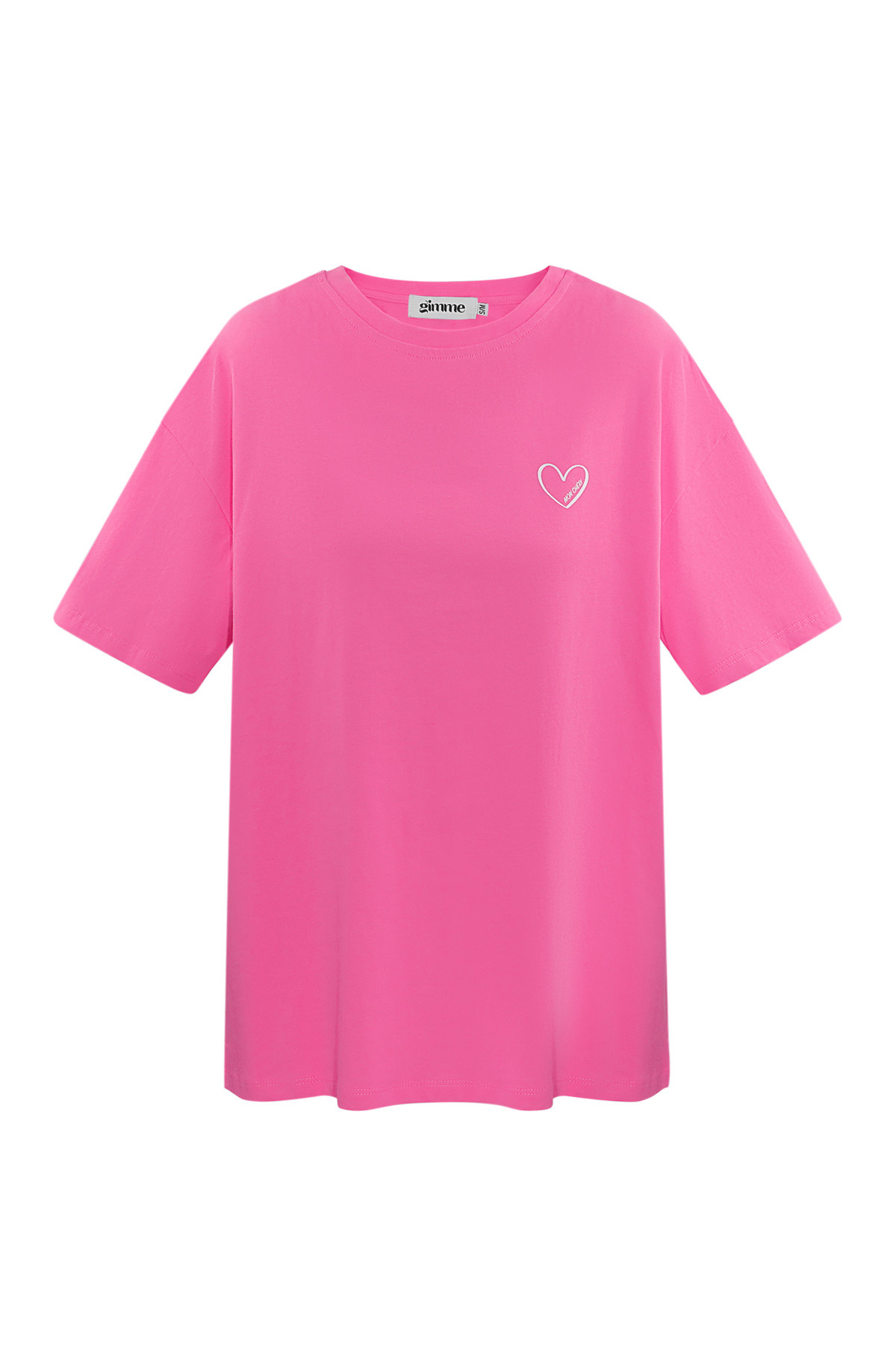 T-shirt mon cheri - fuchsia 2