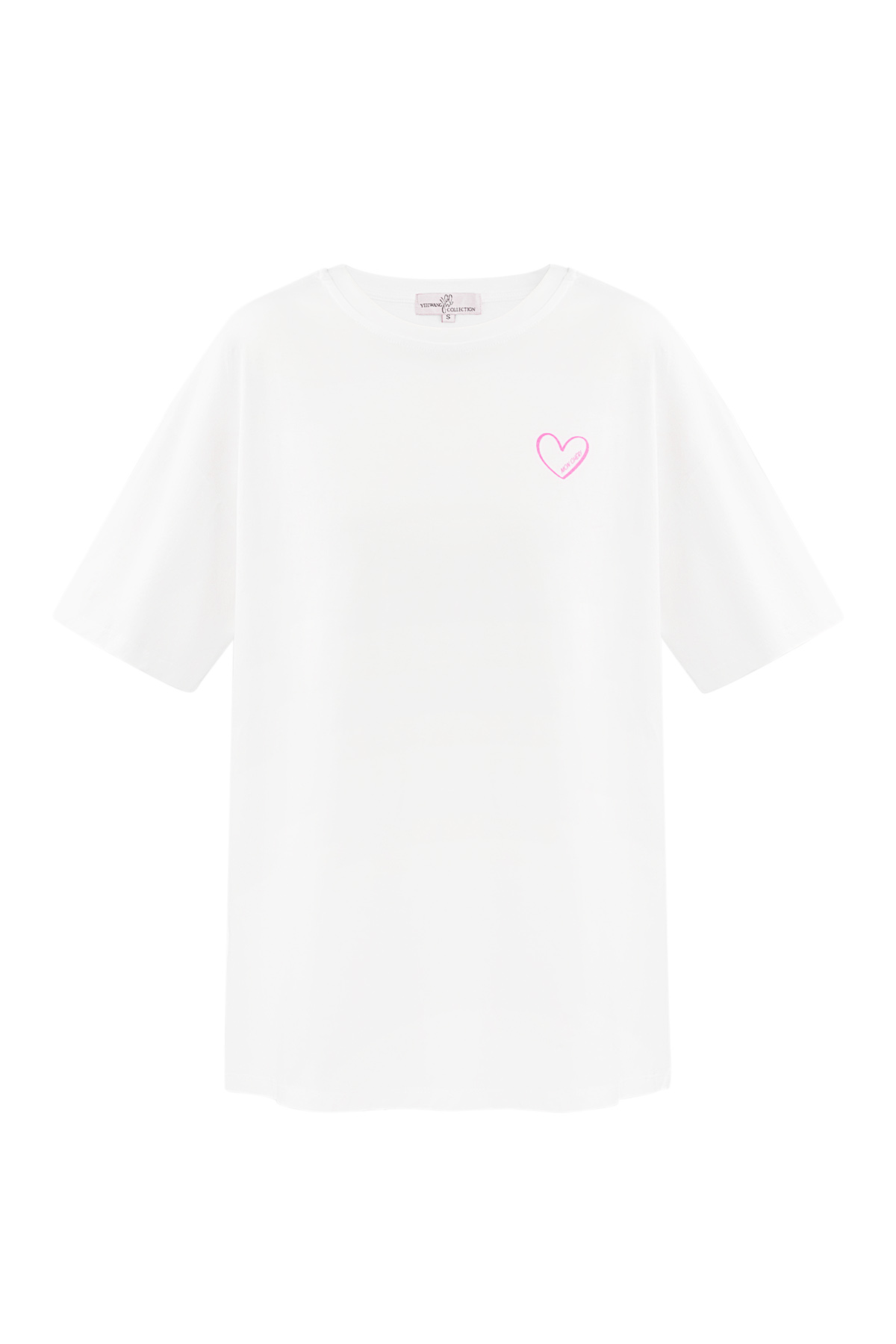 T-shirt mon cheri - white h5 