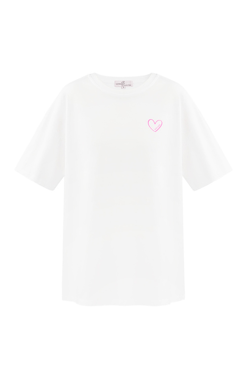 T-shirt mon cheri - white