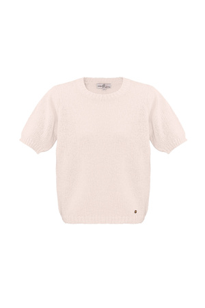 Basic shirt with puffed sleeves - off-white h5 