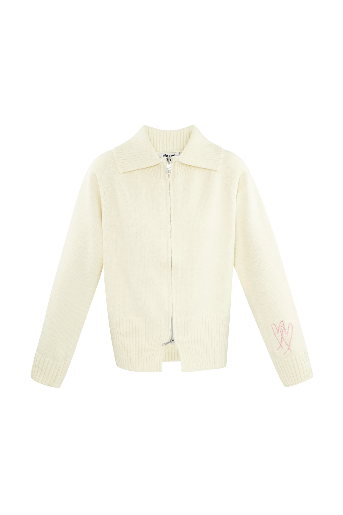 Cardigan Gentle Glow - bianco sporco h5 