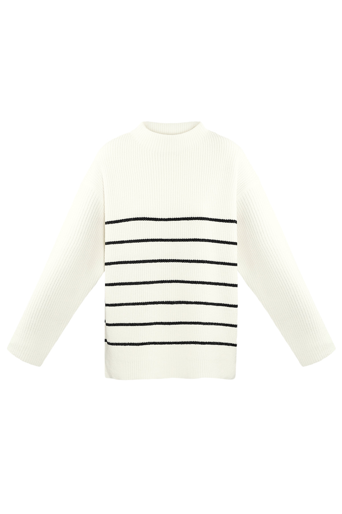 Jersey Basic Bliss - blanco y negro 