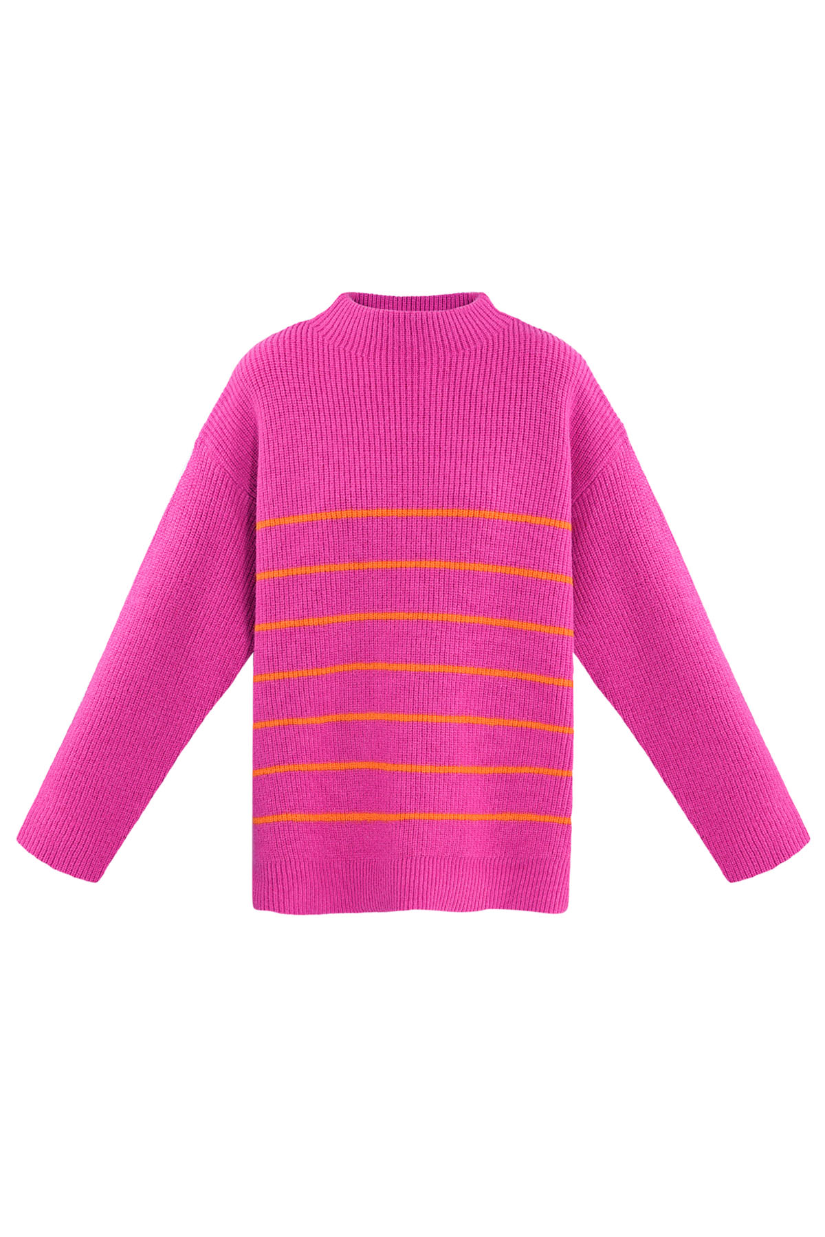 Maglione Basic Bliss - rosa arancione h5 