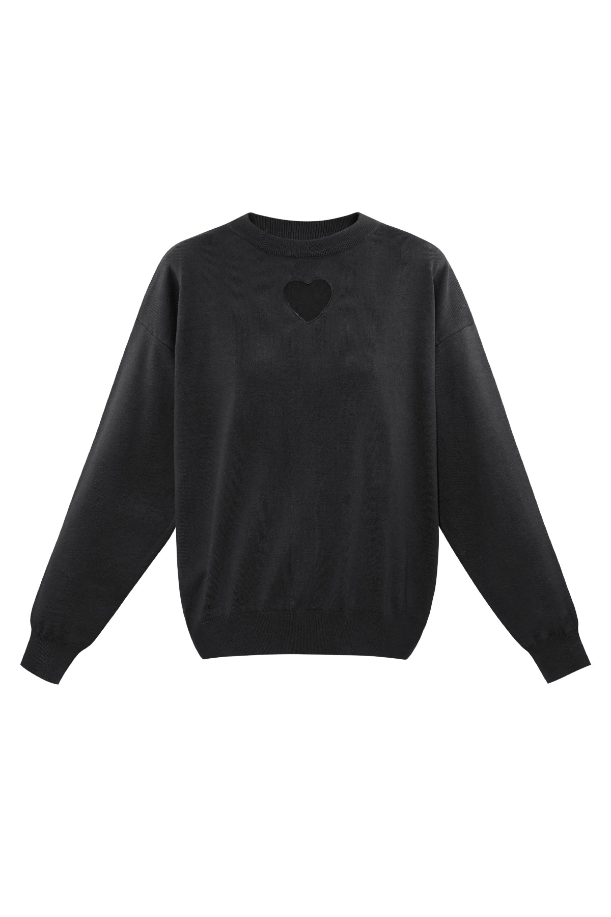 Maglione per sempre nel mio cuore - nero h5 