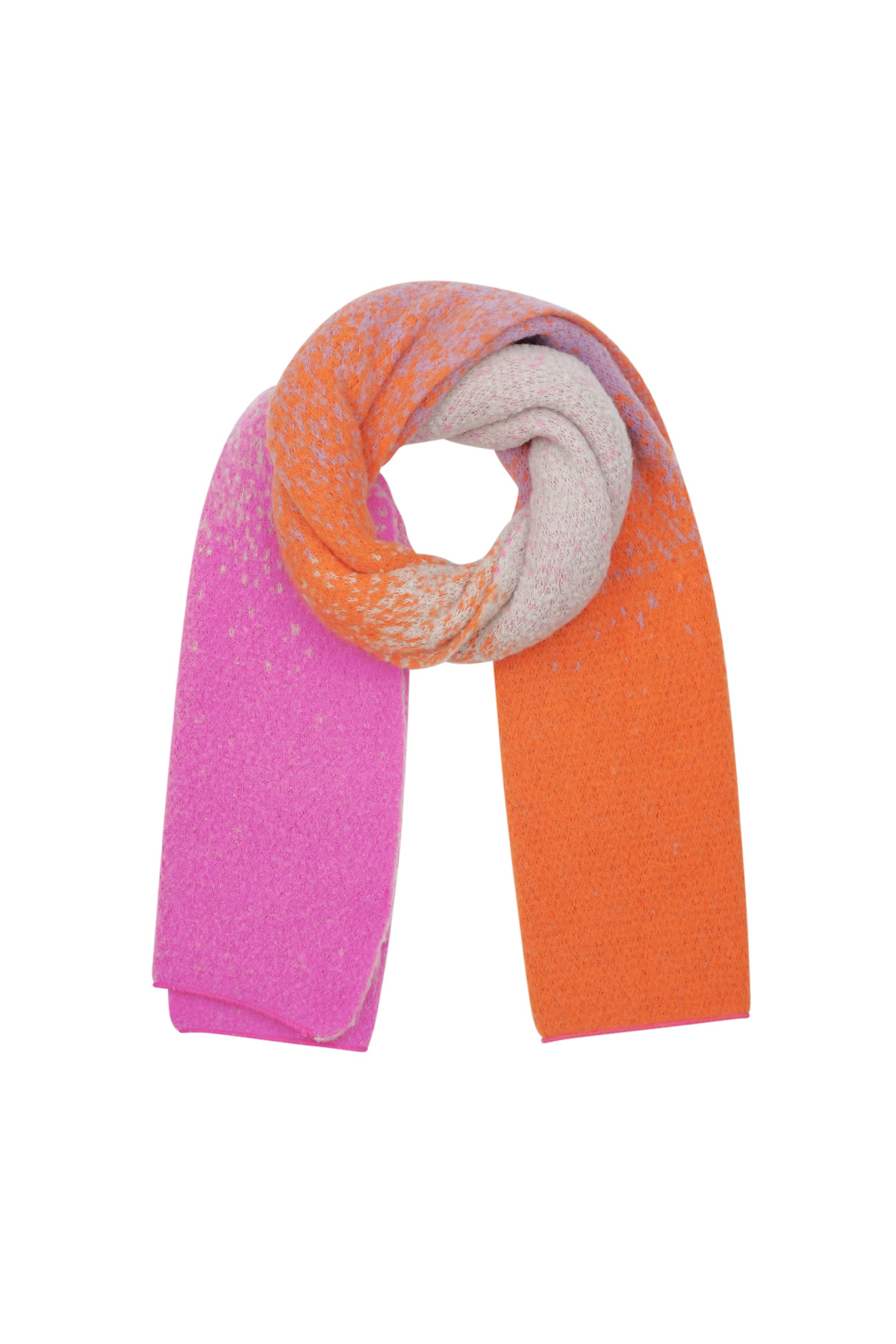 Dreamy Days scarf - orange pink h5 