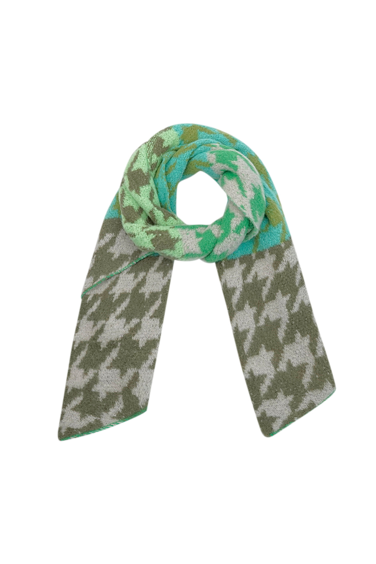 Velvet Vibes scarf - green h5 