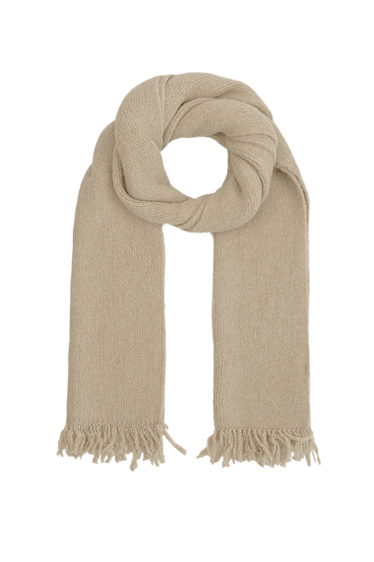 Winter Whispers sjaal - beige h5 