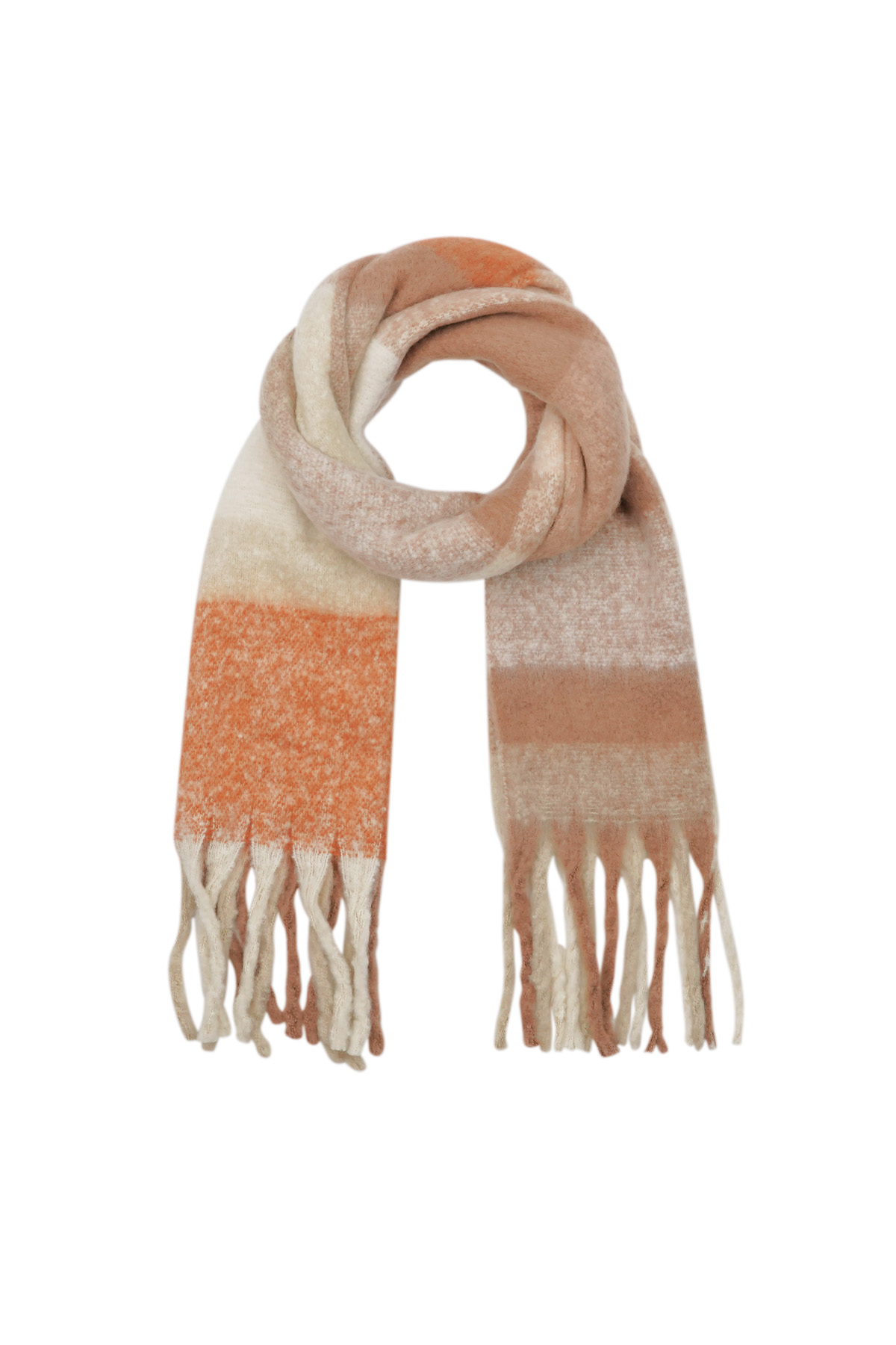 Elegant Embrace scarf - brown 