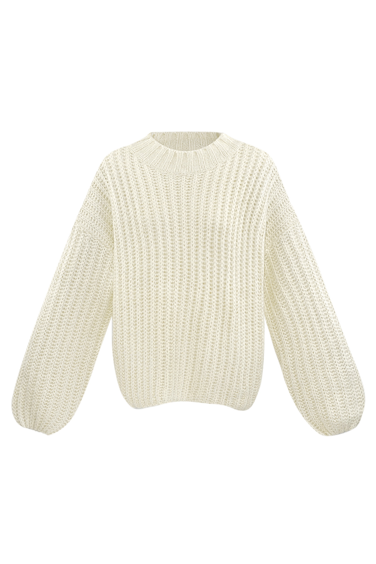 Everyday Classic trui gebroken wit SKU0605144 051 SM Off white Groothandel SKU0605144 051 SM