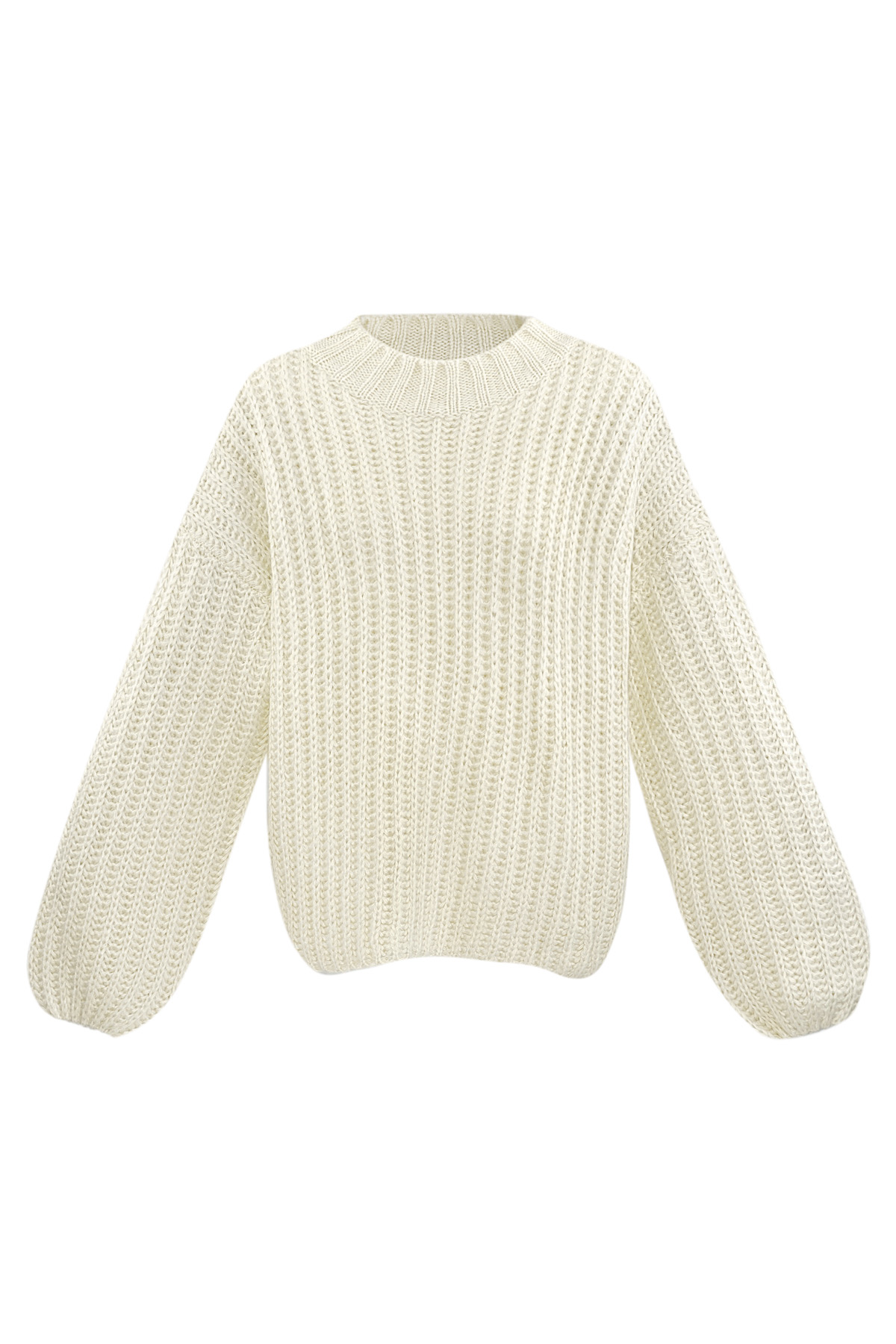 Maglione Everyday Classic - bianco sporco h5 