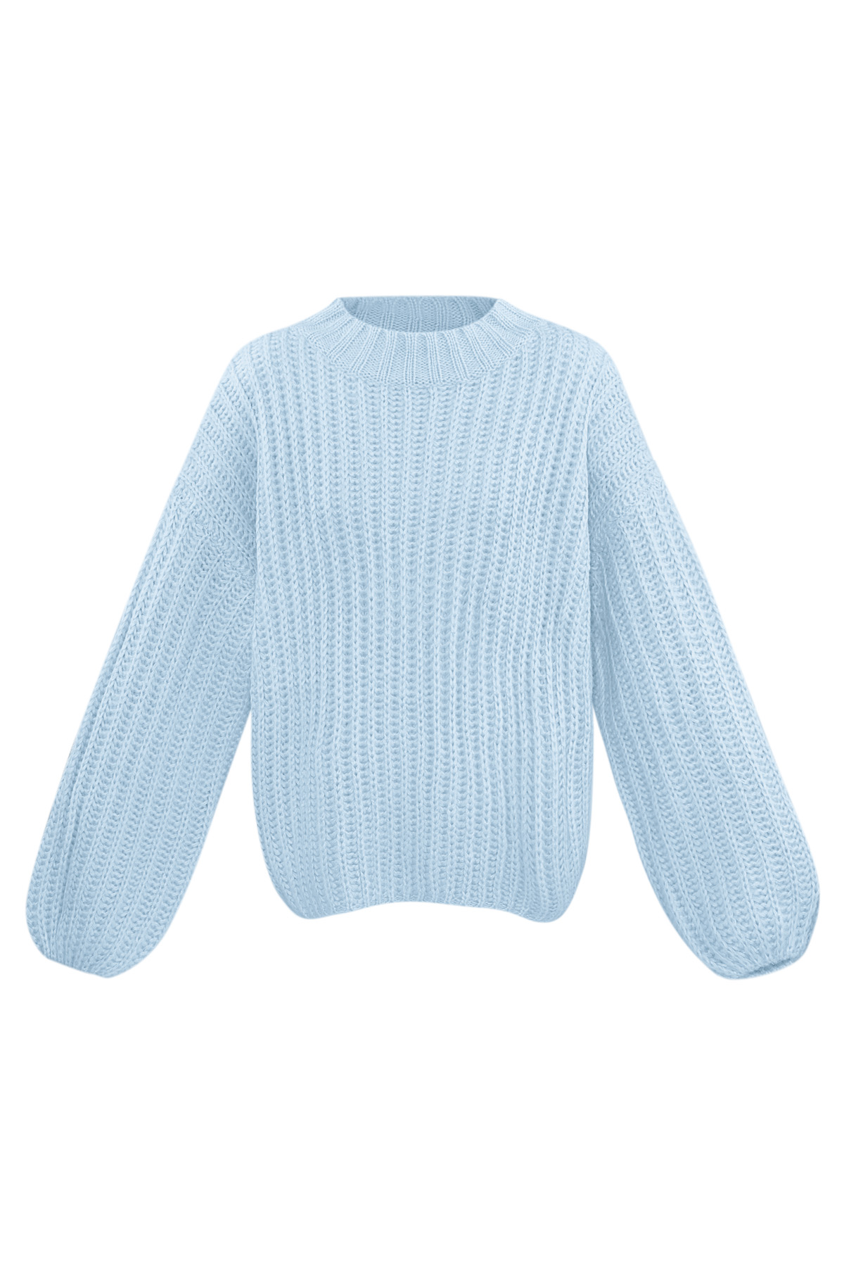 Pull classique de tous les jours - bleu h5 