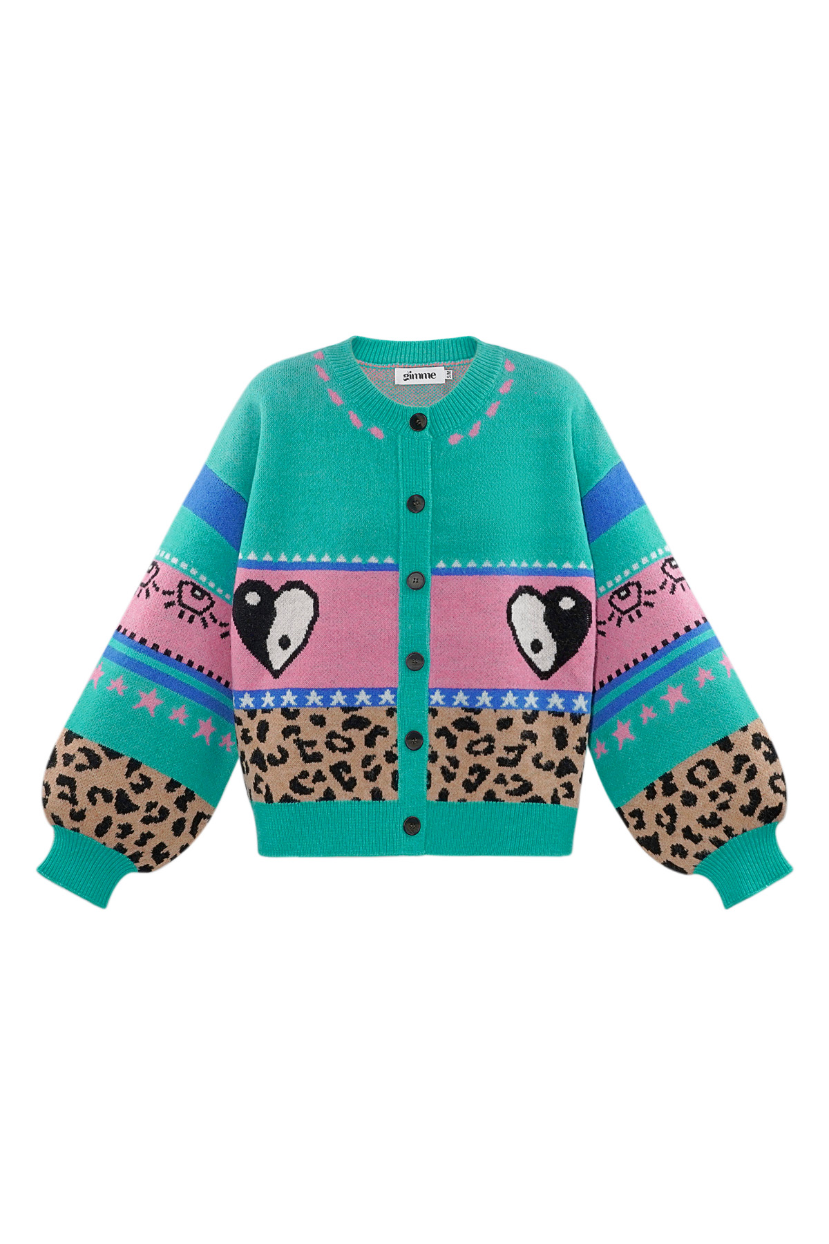 Cardigan Dreamy Days - blu rosa h5 