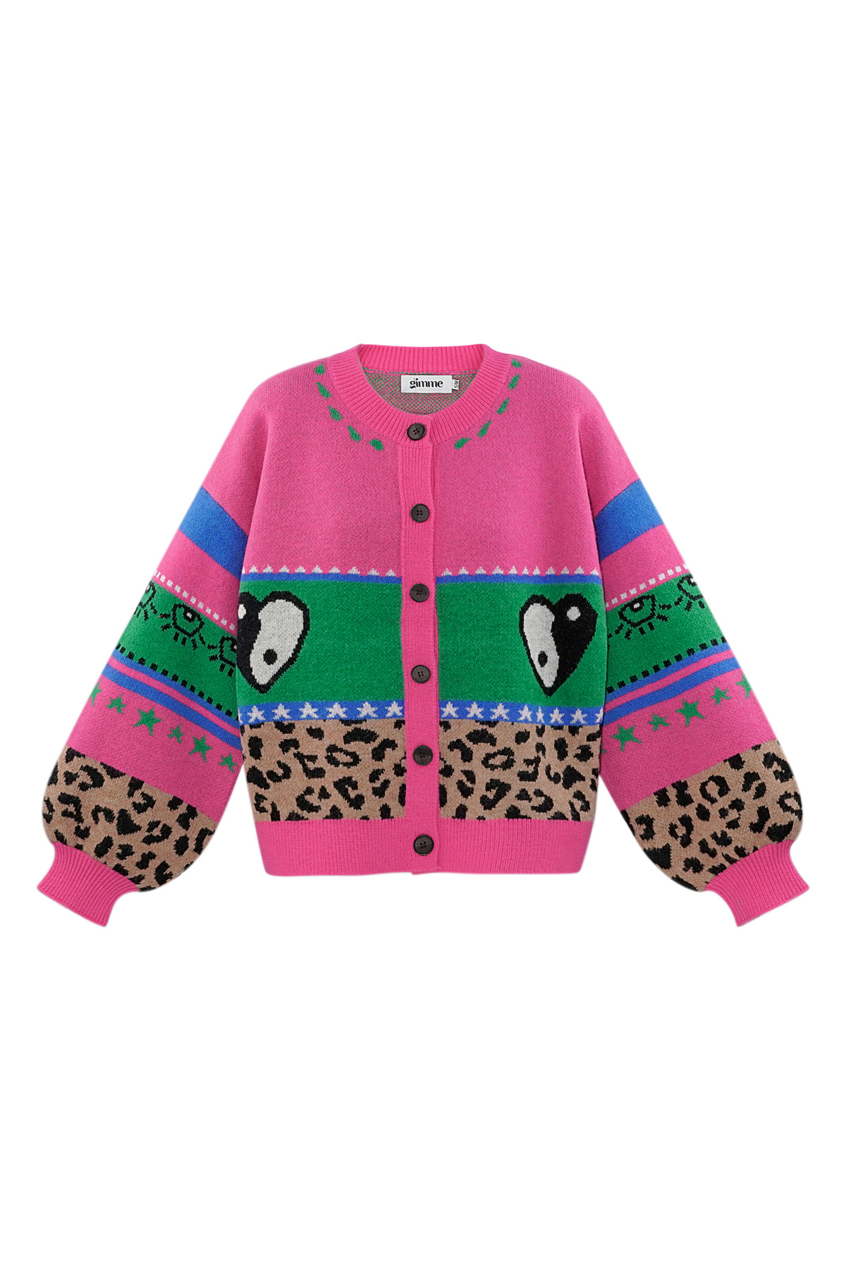 Roze & Groen / L/XL Afbeelding3