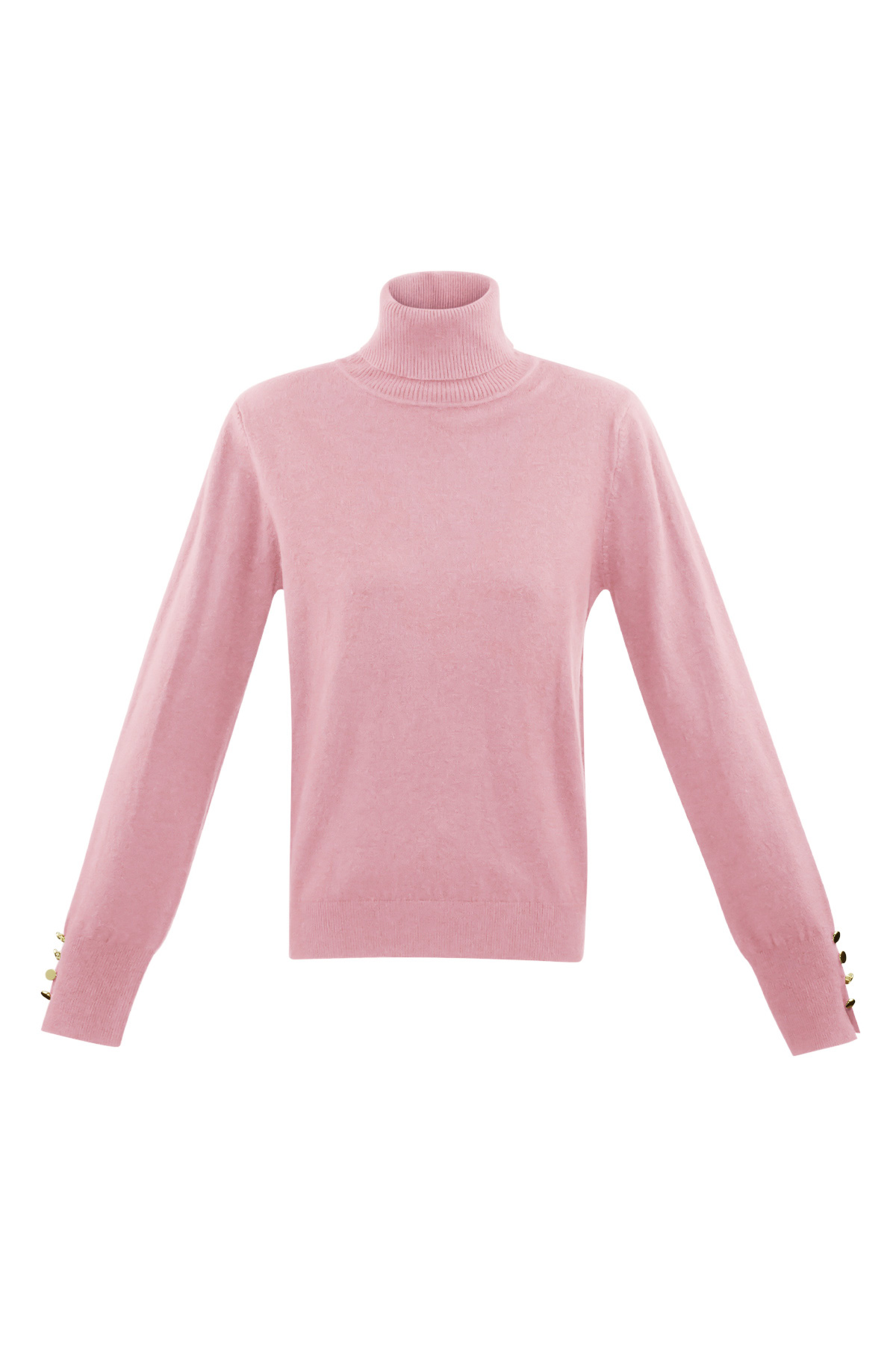 Jersey de cuello alto Tender Touch - rosa h5 