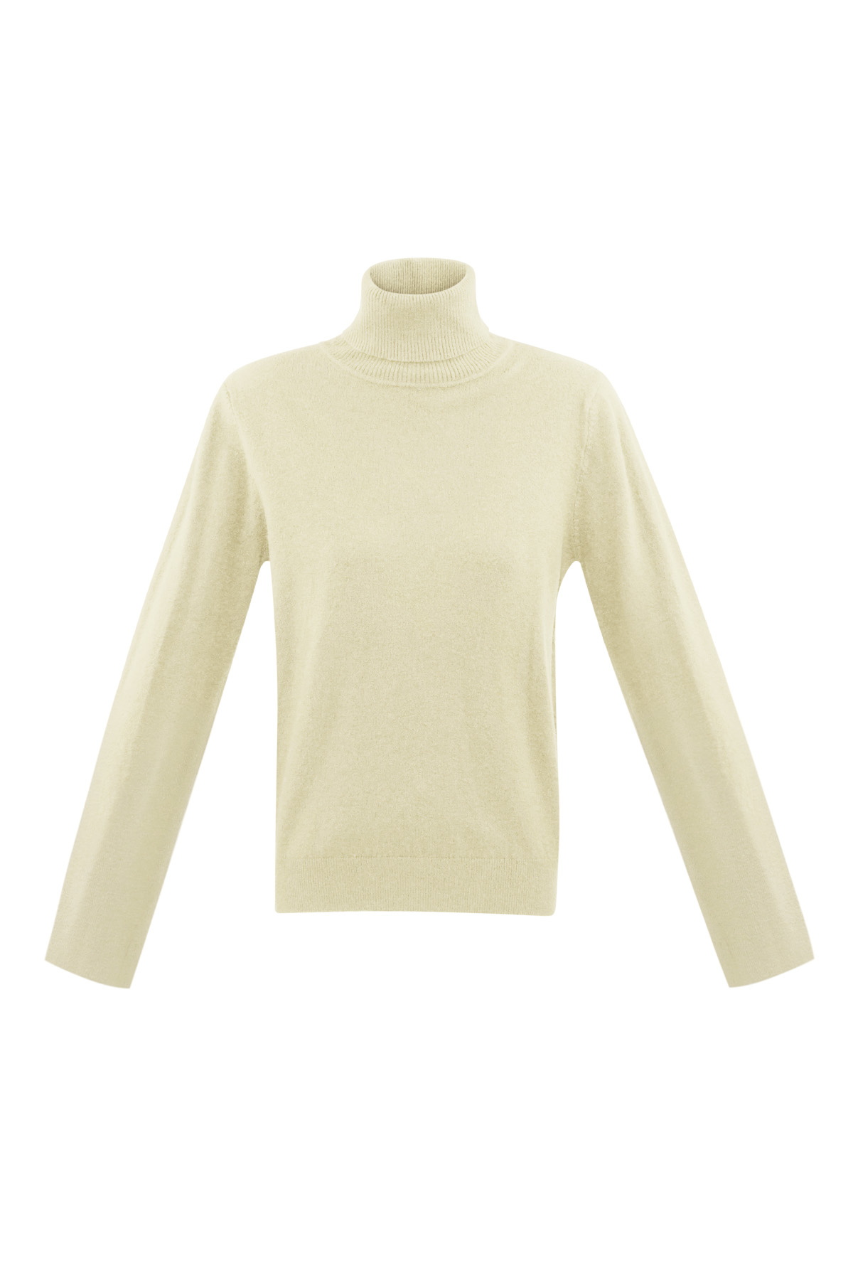 Jersey de cuello alto Honeydew - blanco roto h5 