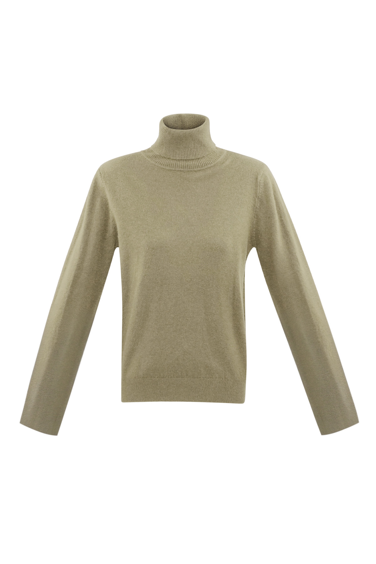 Jersey de cuello alto Honeydew - camel h5 