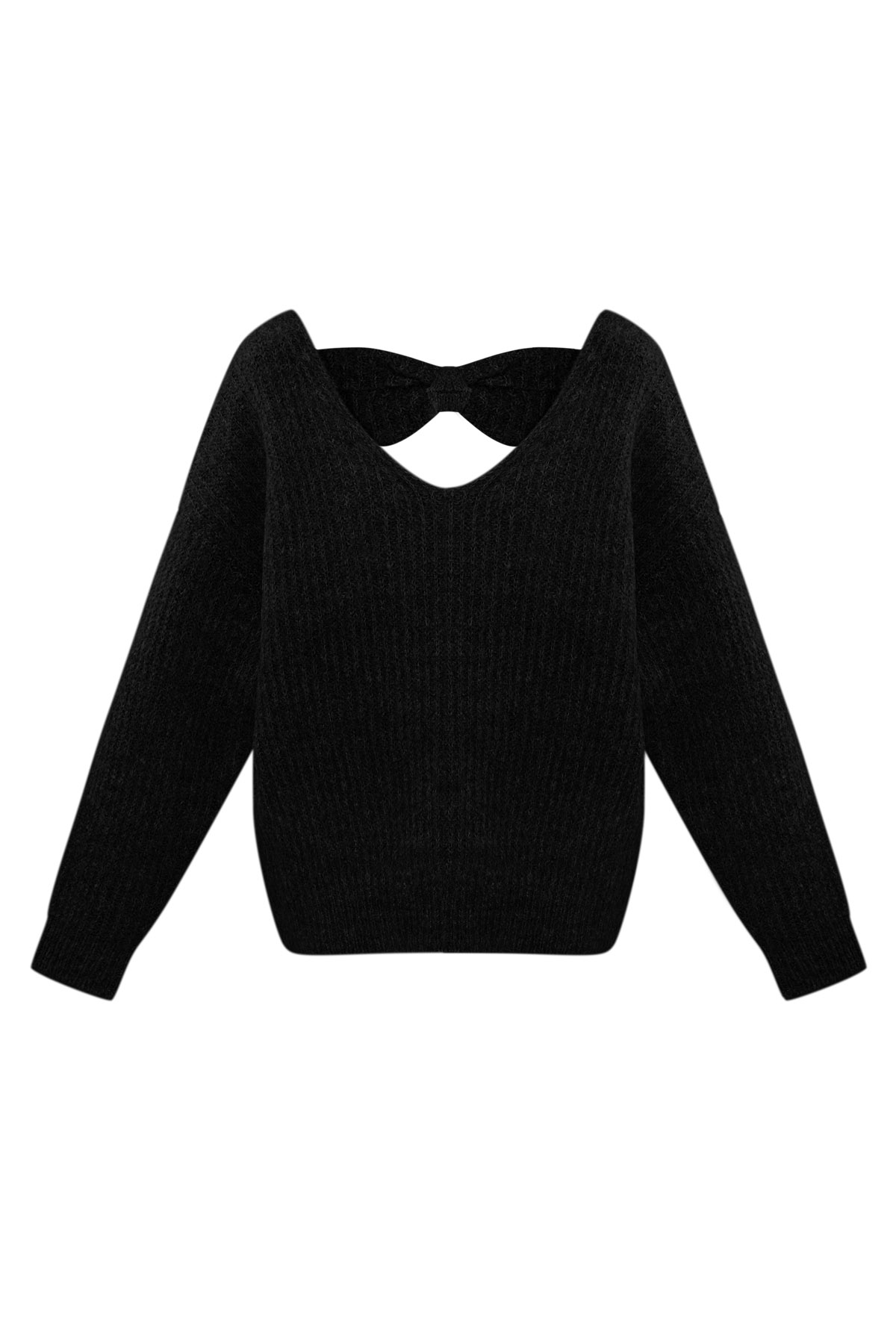 Bowtiful Pullover - schwarz h5 