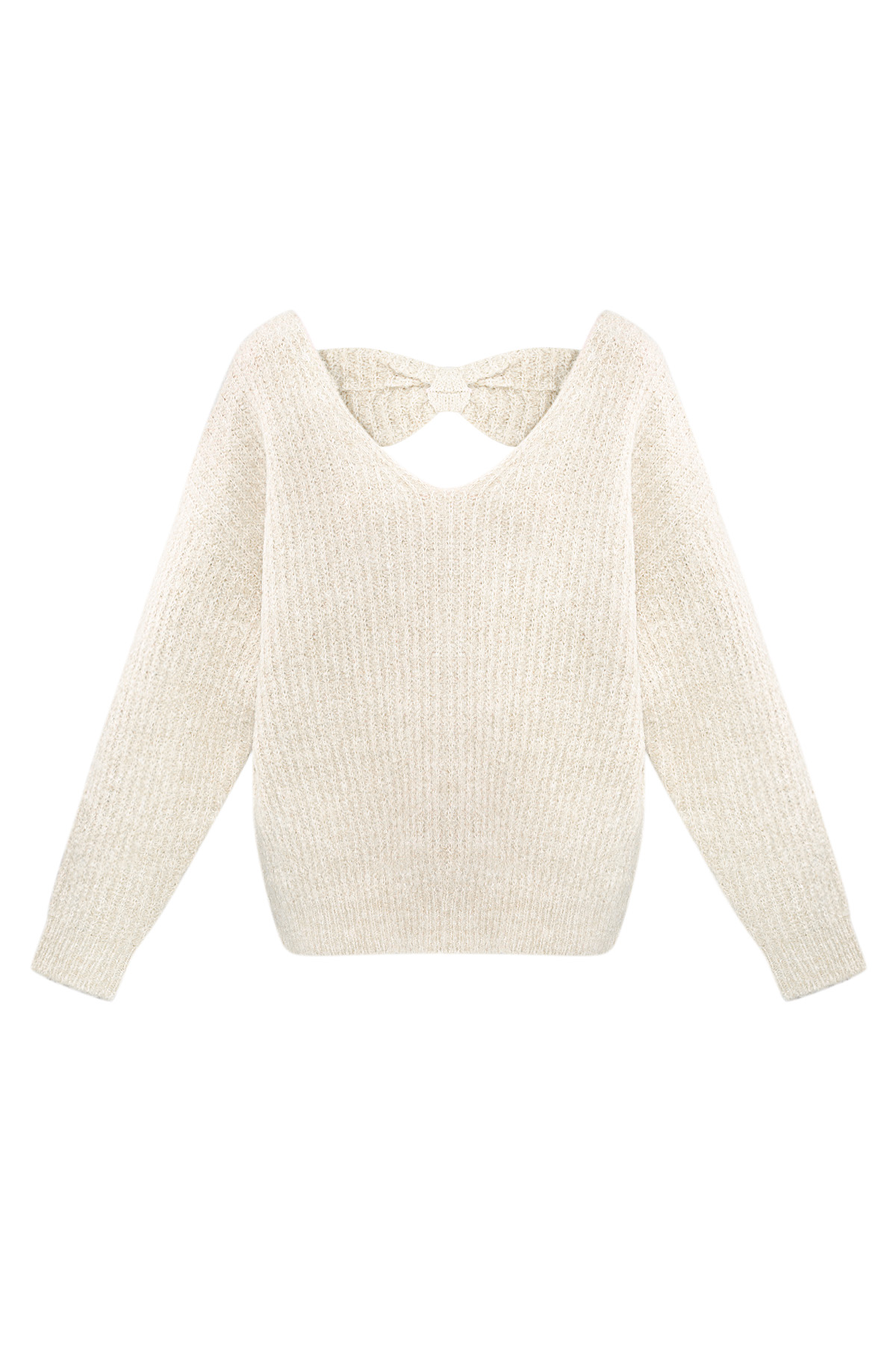 Pull Bowtiful - blanc cassé h5 