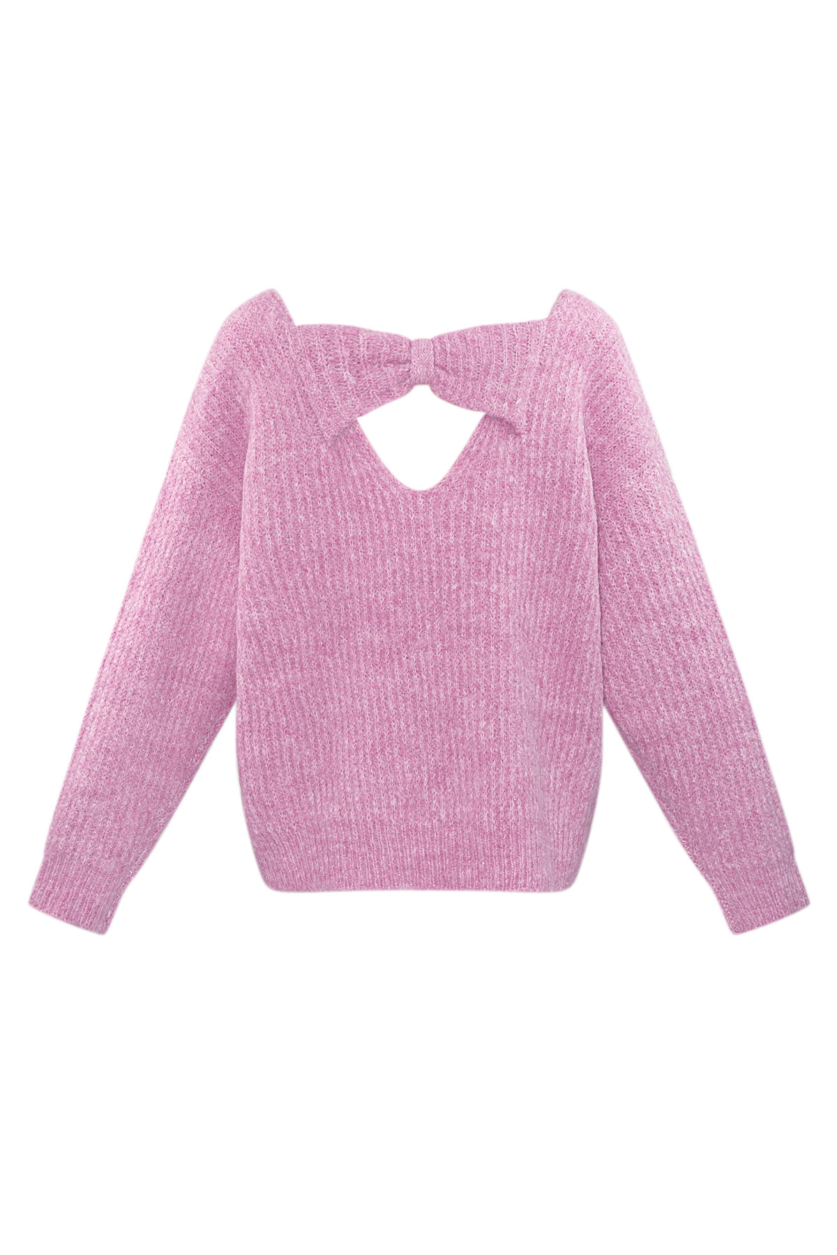 Pullover mit Schleife - rosa h5 Bild9