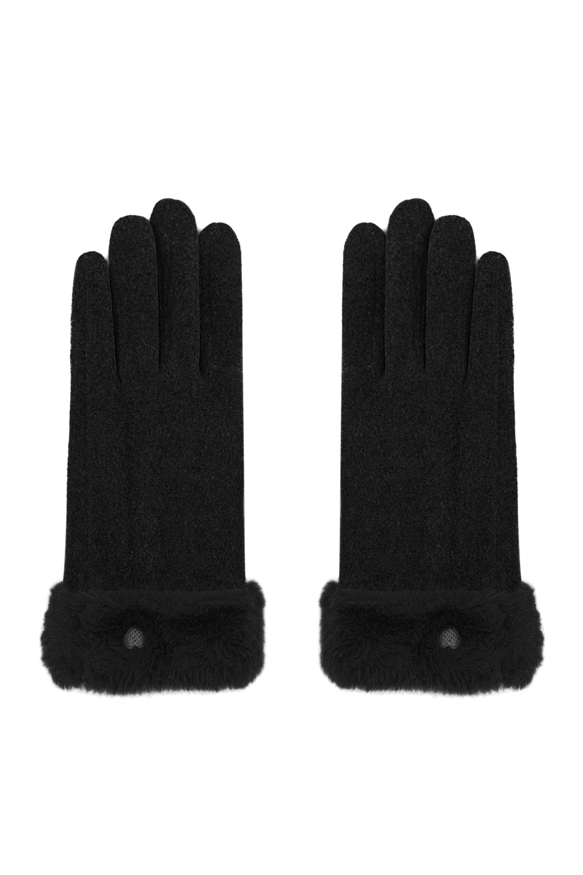 Guantes de nube acogedores - negros h5 