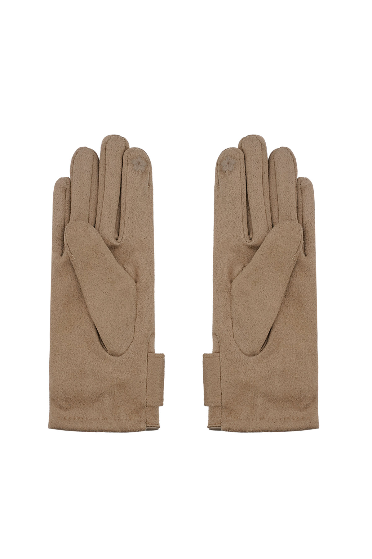 Classic bow gloves - brown h5 Picture3