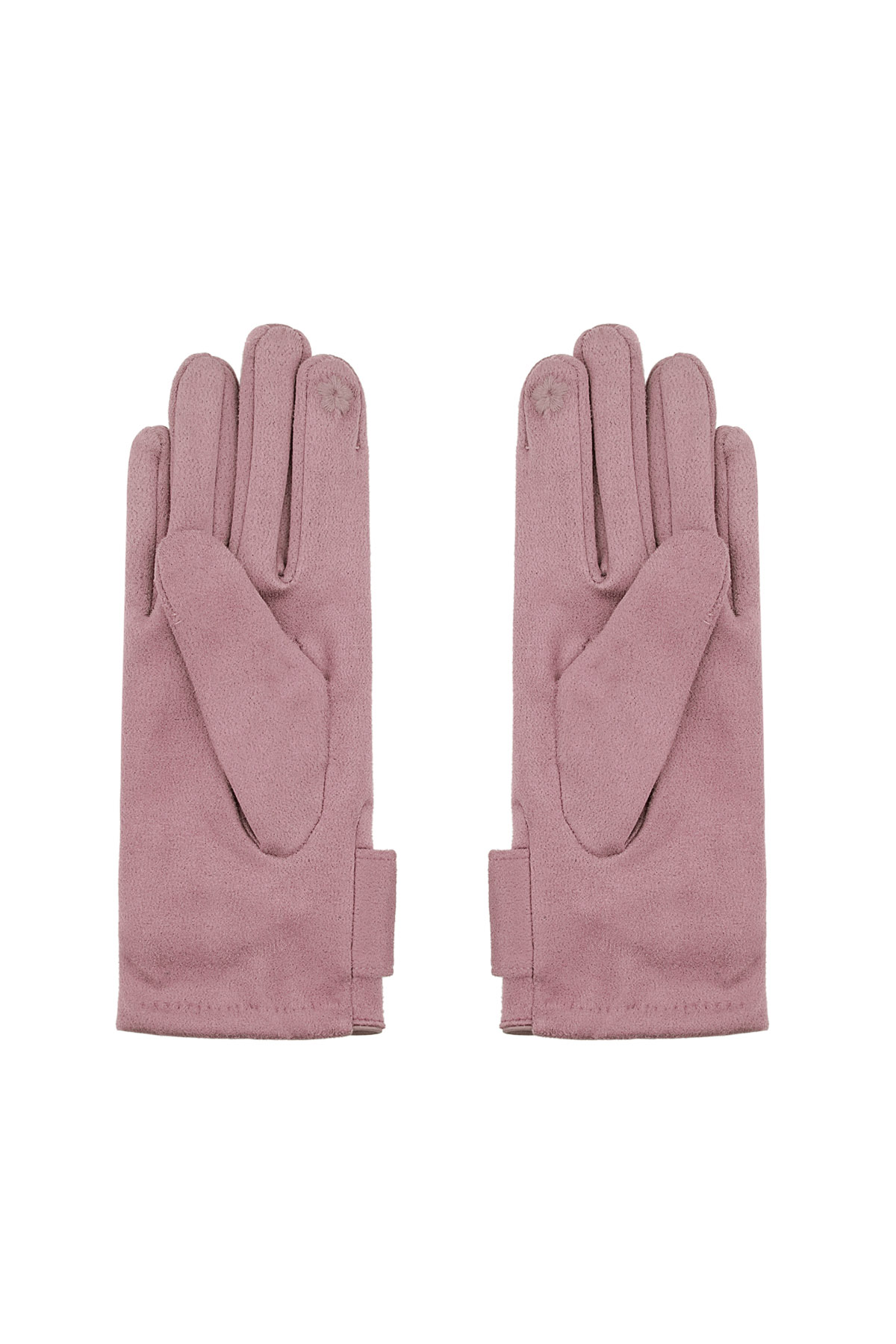 Classic bow gloves - pink h5 Picture3