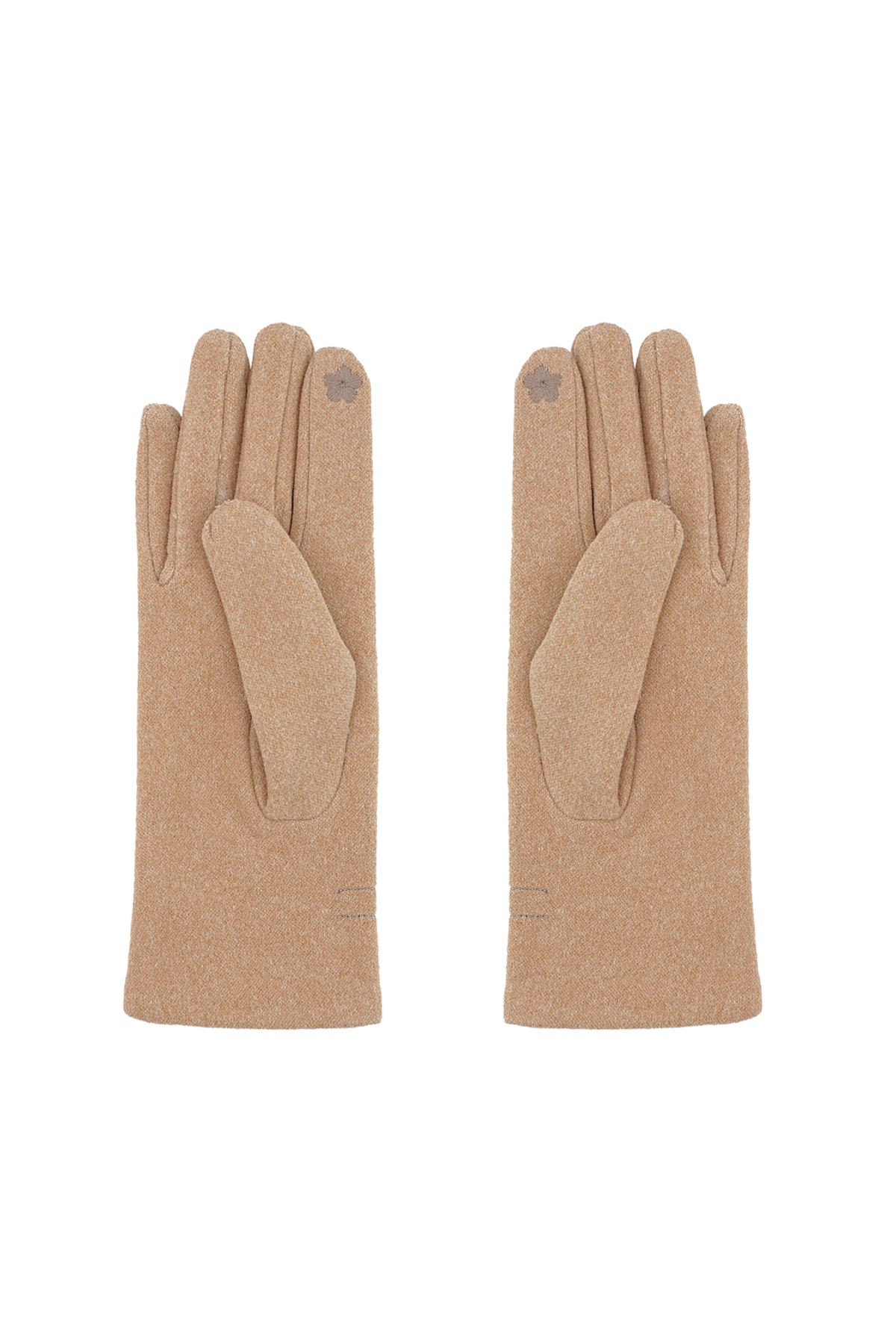 Gants à nœud délicat - marron h5 Image3