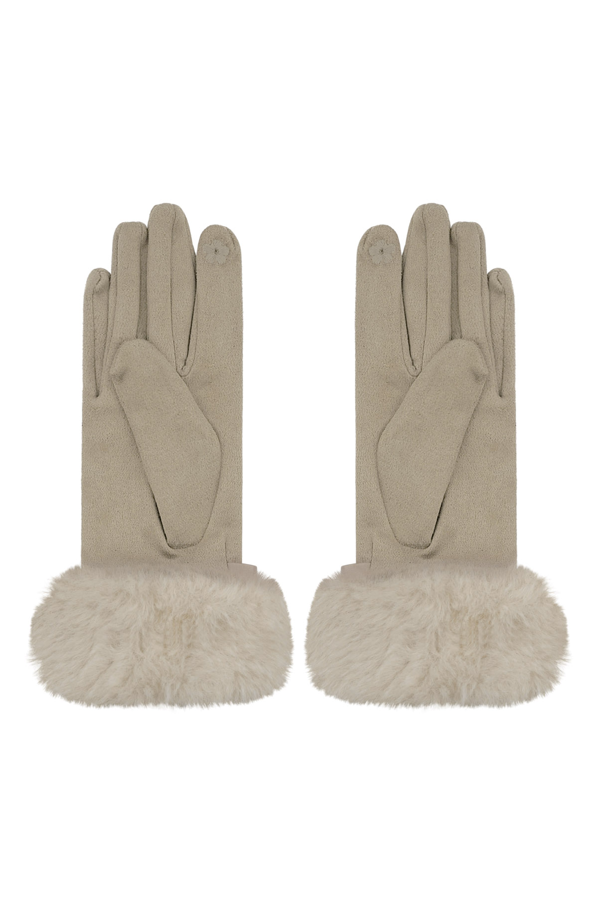 Raffinierte Grace-Handschuhe - Beige h5 Bild3