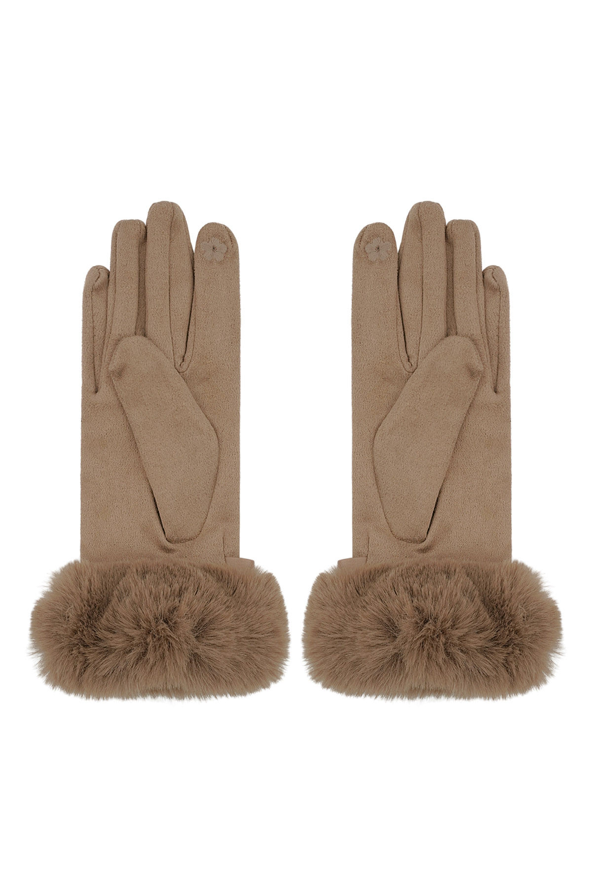 Refined grace gloves - brown h5 Picture3