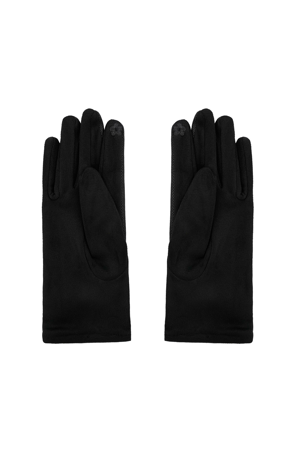 Panther detail gloves - black h5 Picture3