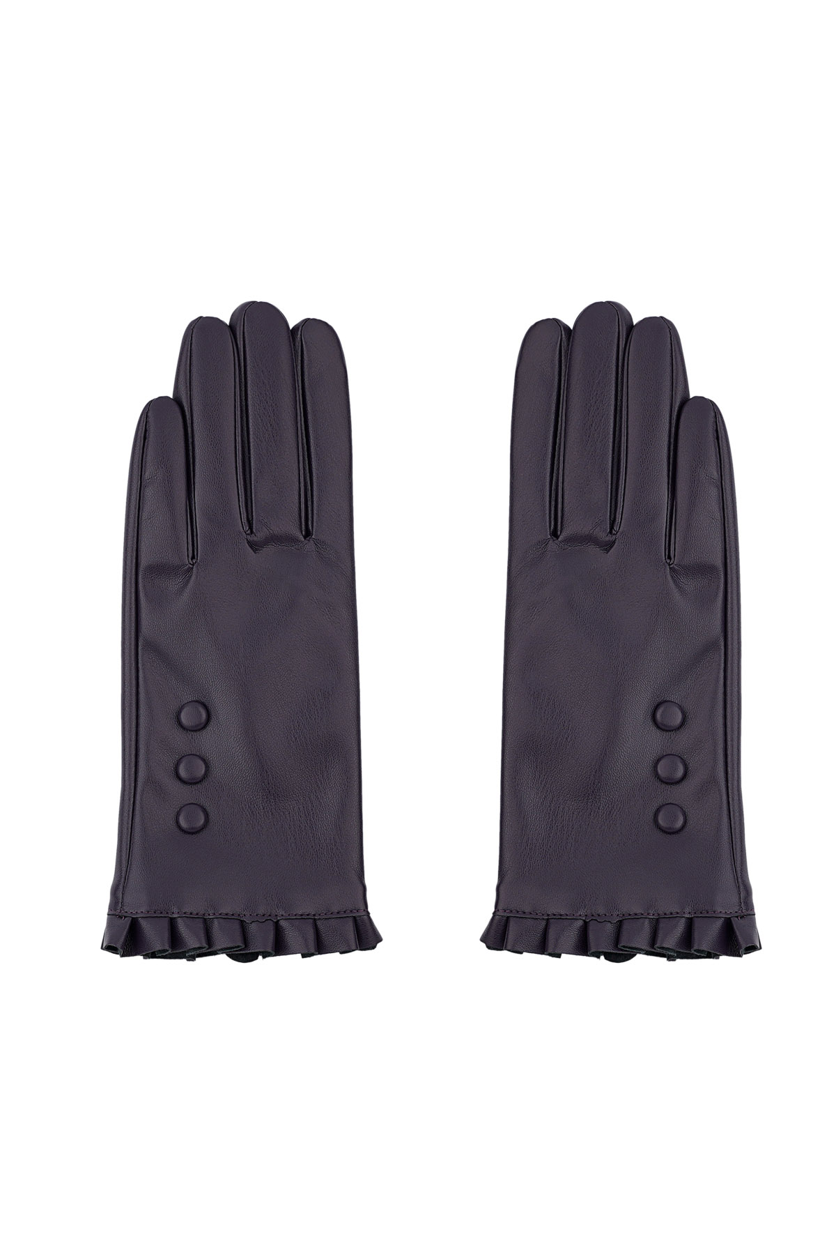 Gants cosy day - violet h5 