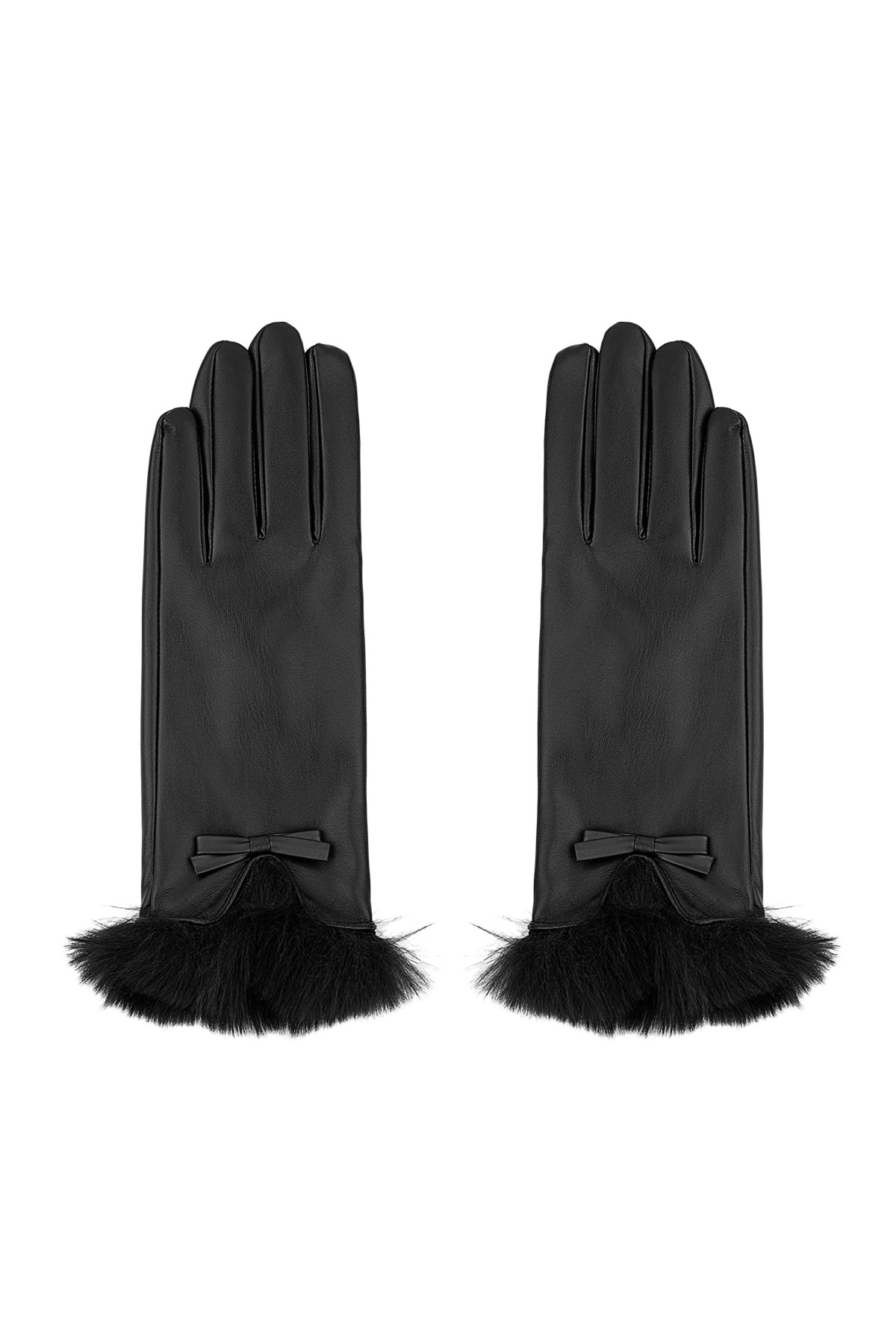 Gants gants givrés - noir h5 