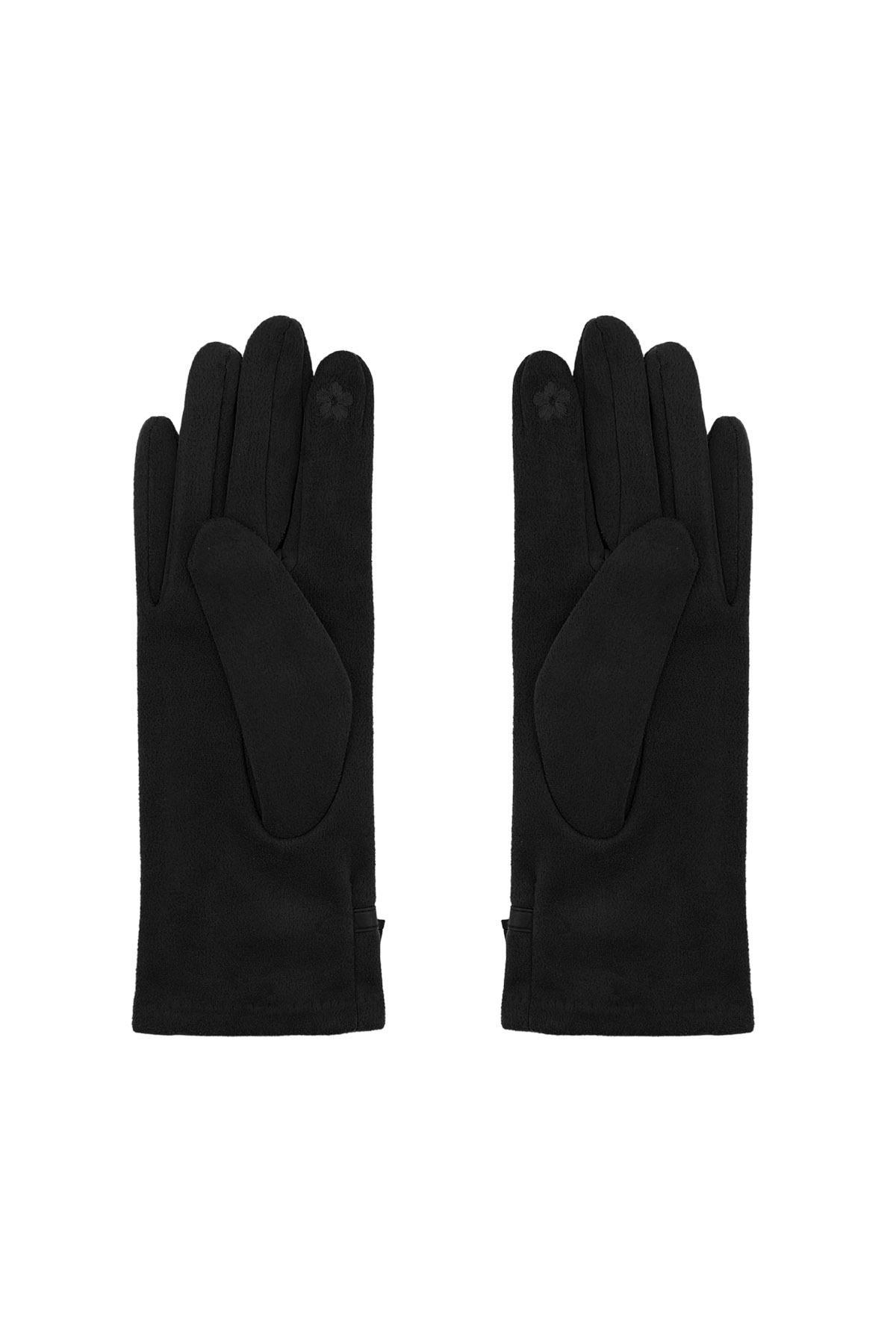 Guantes elegantes con cinta - negros h5 Imagen3