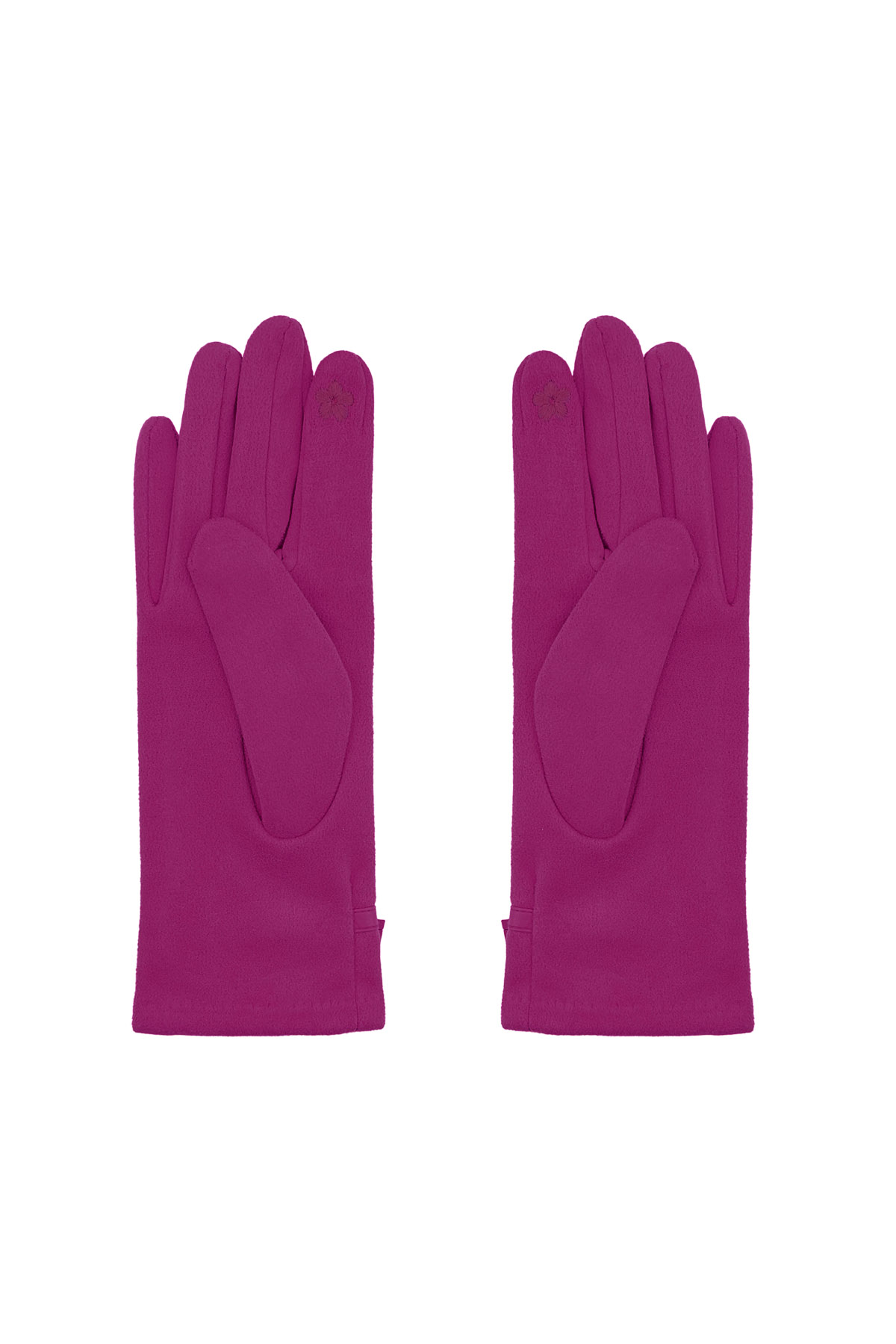 Gants chics en ruban - Fuchsia h5 Image3