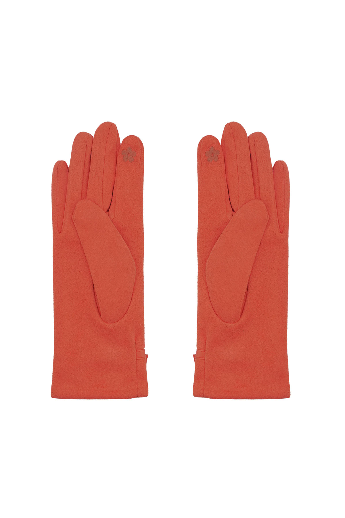 Chic ribbon gloves - orange h5 Picture3