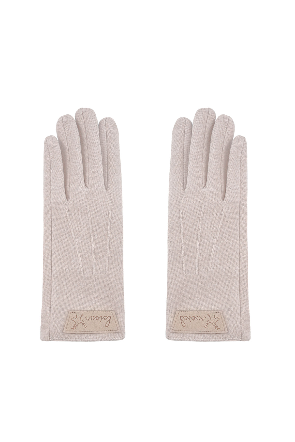 Timeless chic glove - beige h5 